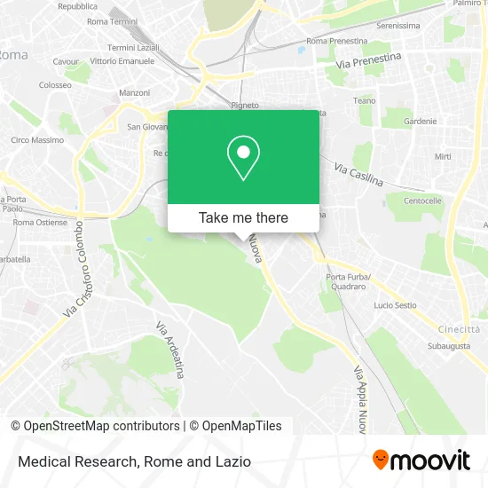 Medical Research map