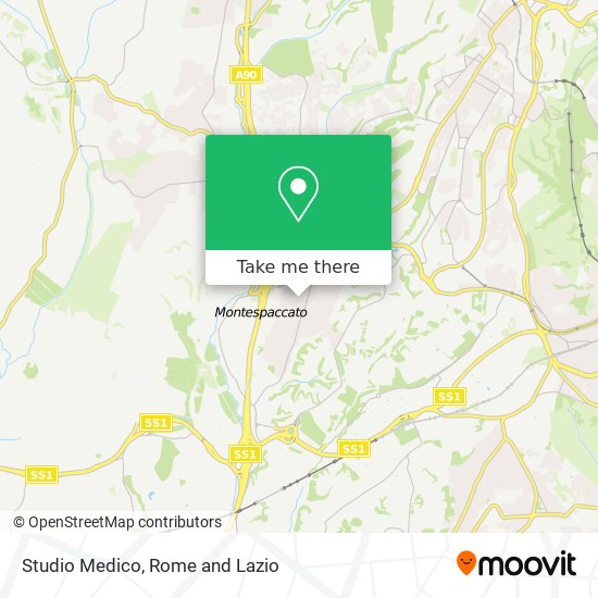 Studio Medico map