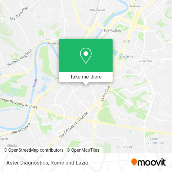 Aster Diagnostics map