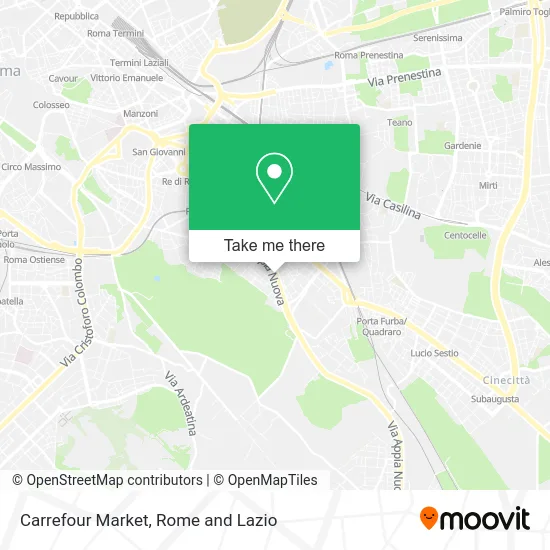 Carrefour Market map