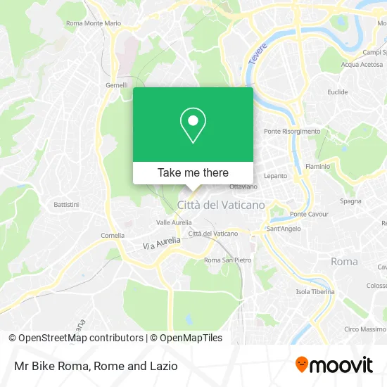 Mr Bike Rome map