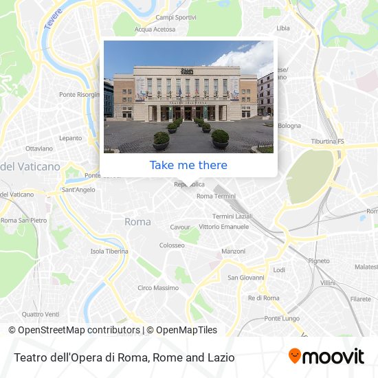 Teatro dell'Opera di Roma map