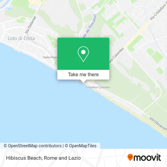 Hibiscus Beach map