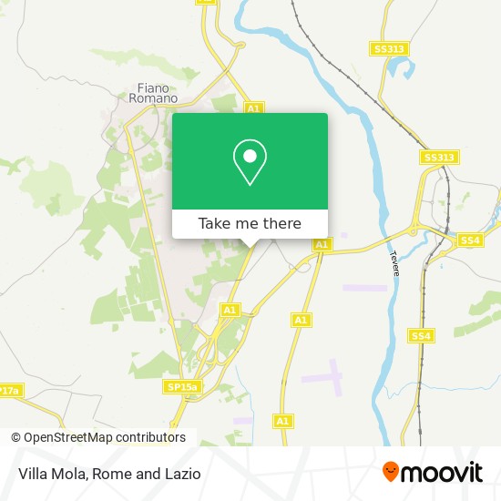 Villa Mola map