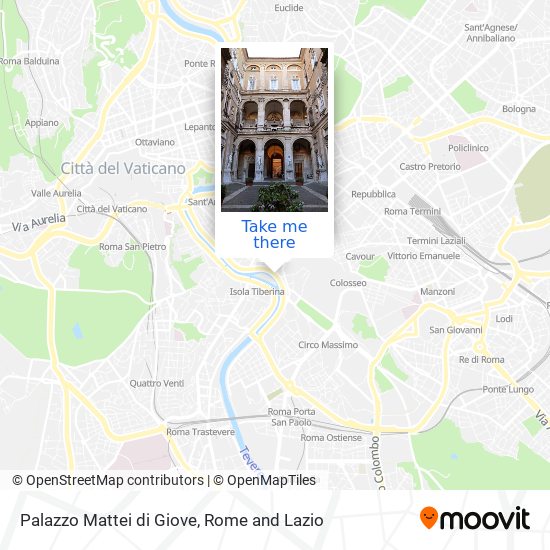 Palazzo Mattei di Giove map
