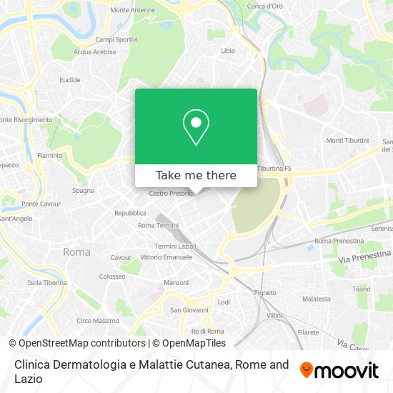 Clinica Dermatologia e Malattie Cutanea map