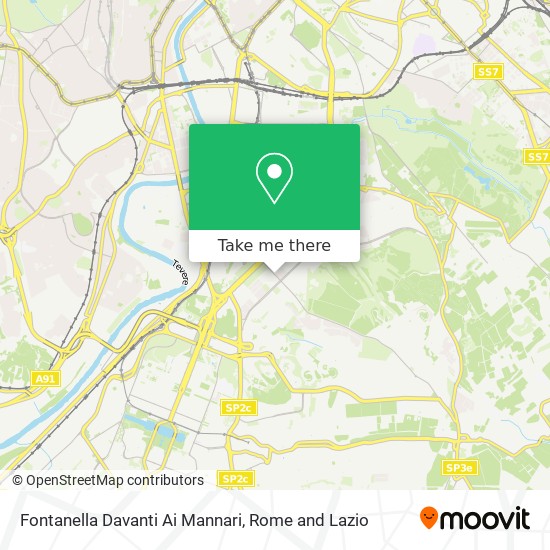 Fontanella Davanti Ai Mannari map