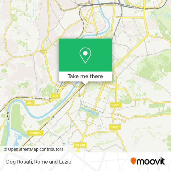 Dog Rosati map