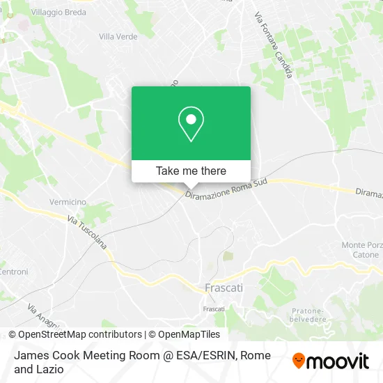 James Cook Meeting Room @ ESA / ESRIN map