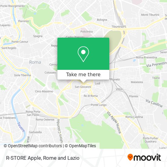 R-STORE Apple map