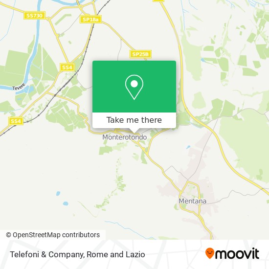 Telefoni & Company map
