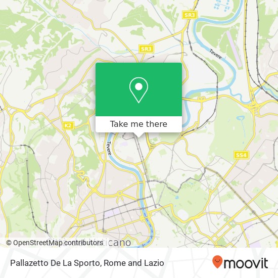 Pallazetto De La Sporto map