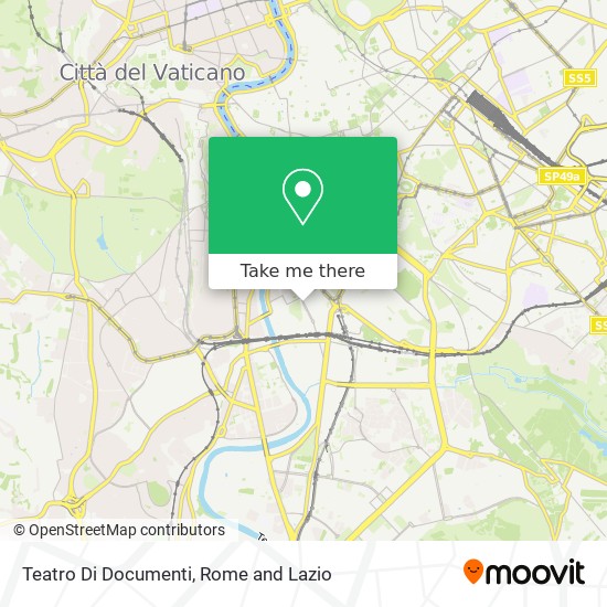 Teatro Di Documenti map