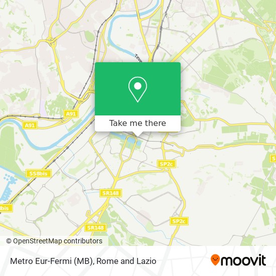 Metro Eur-Fermi (MB) map