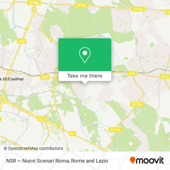 NSR ~ Nuovi Scenari Roma map