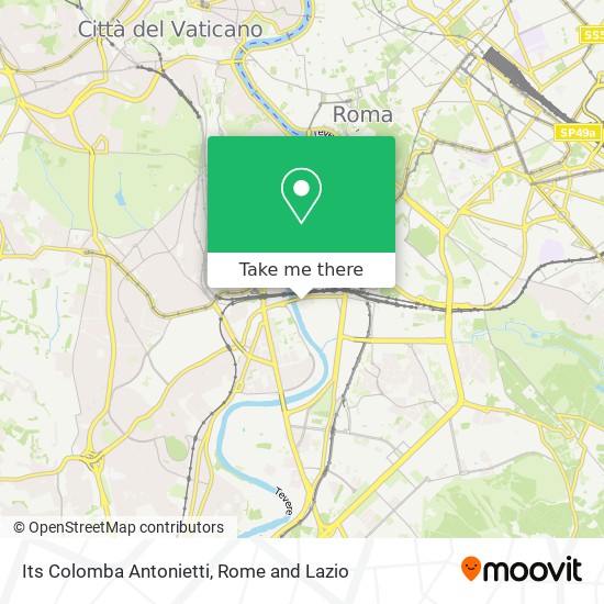 Its Colomba Antonietti map