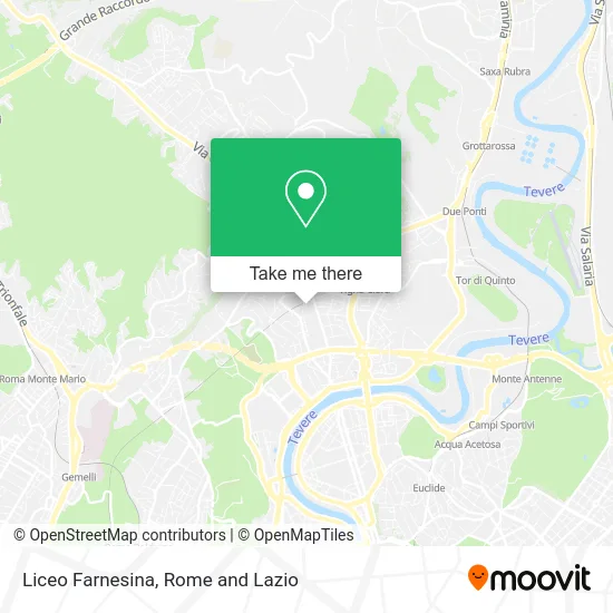 Farnesina High School map