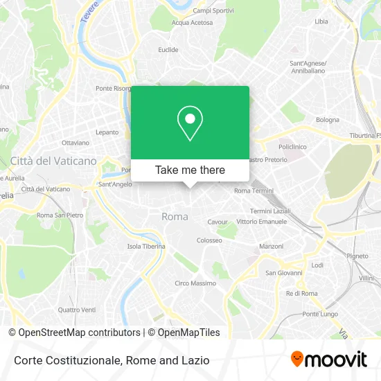 Constitutional Court map