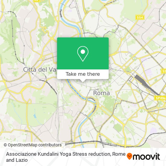 Associazione Kundalini Yoga  Stress reduction map