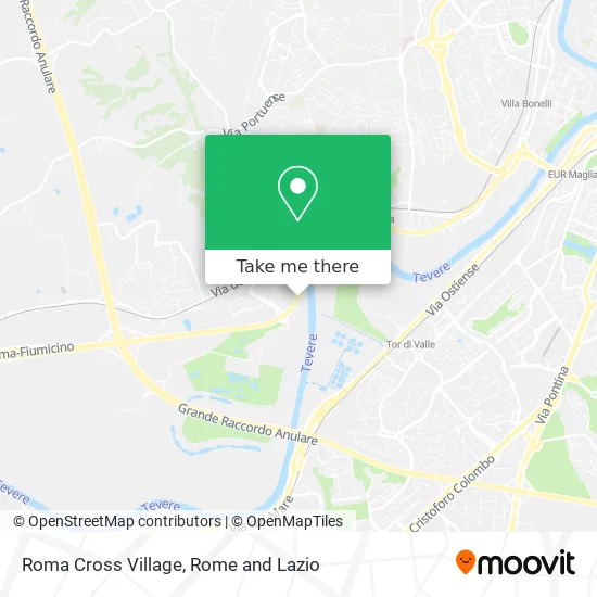 Roma Cross Village map