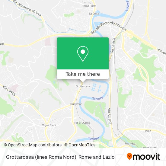 Grottarossa (linea Roma Nord) map