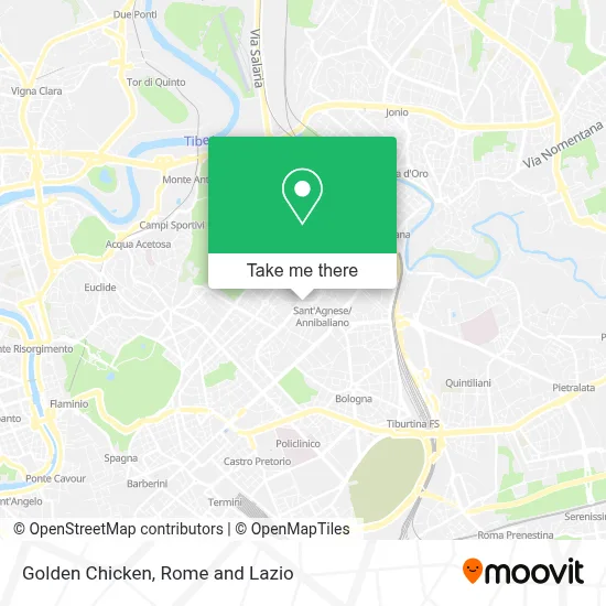 Golden Chicken map