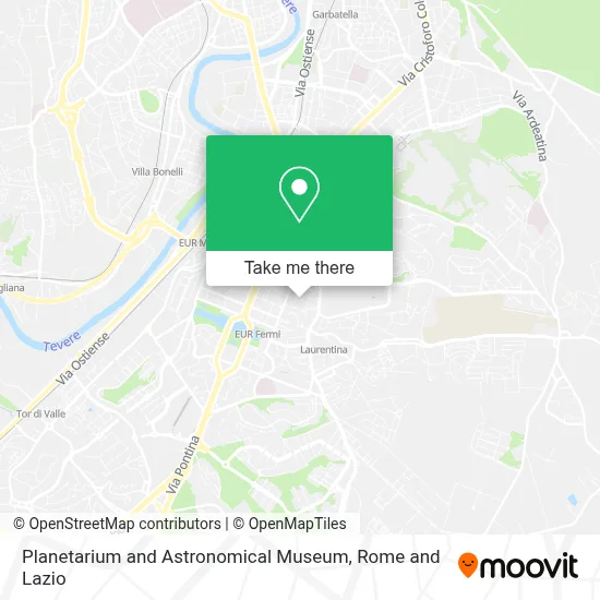 Planetarium and Astronomical Museum map