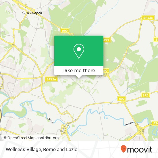 Wellness Village map