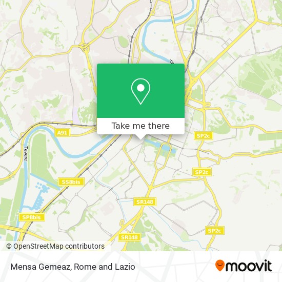 Mensa Gemeaz map
