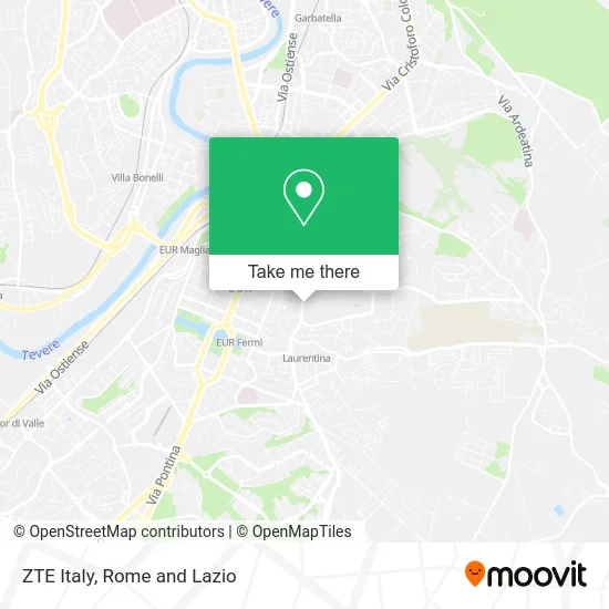 ZTE Italy map