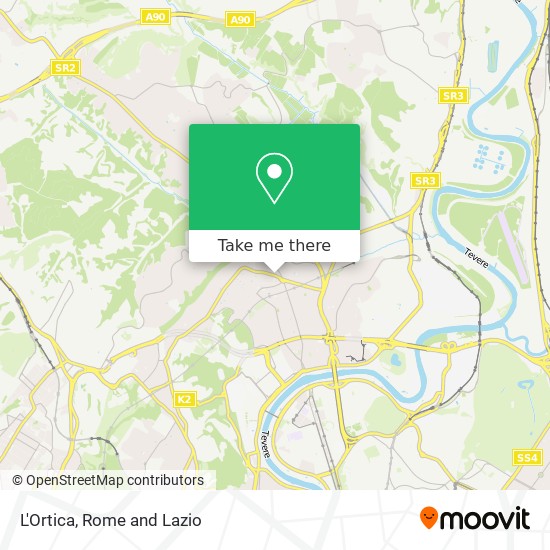 L'Ortica map