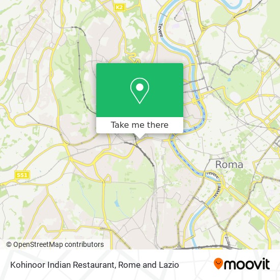 Kohinoor Indian Restaurant map