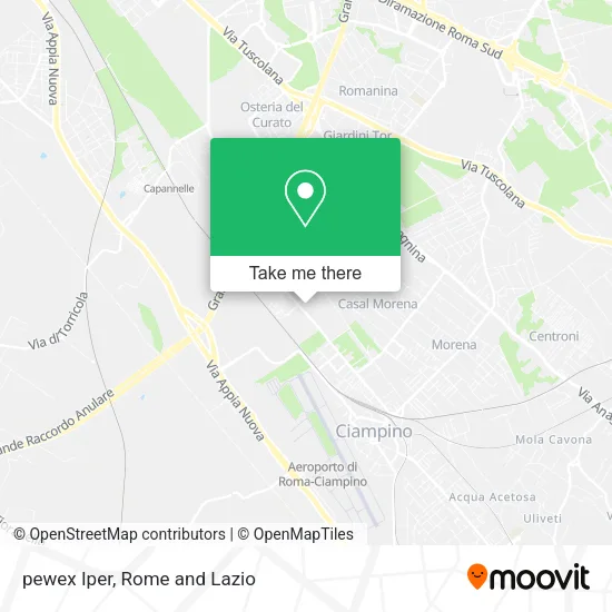 pewex Iper map