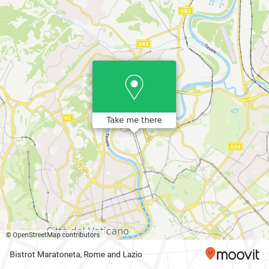 Bistrot Maratoneta map