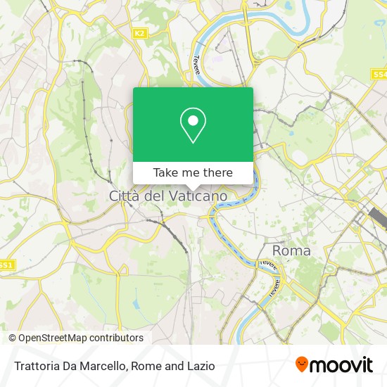 Trattoria Da Marcello map