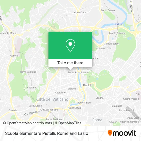 Pistelli Elementary School map