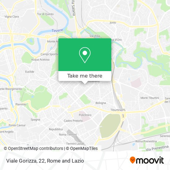 Viale Gorizza, 22 map