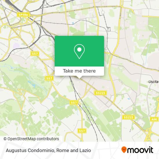 Augustus Condominio map