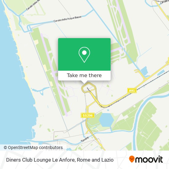 Diners Club Lounge  Le Anfore map