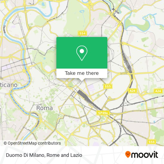 Duomo Di Milano map