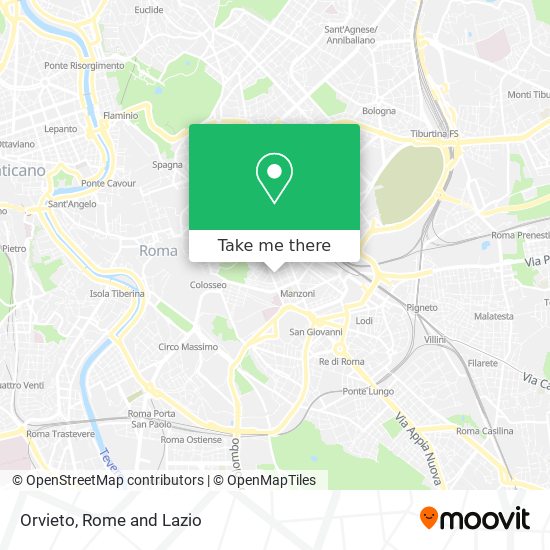 Orvieto map