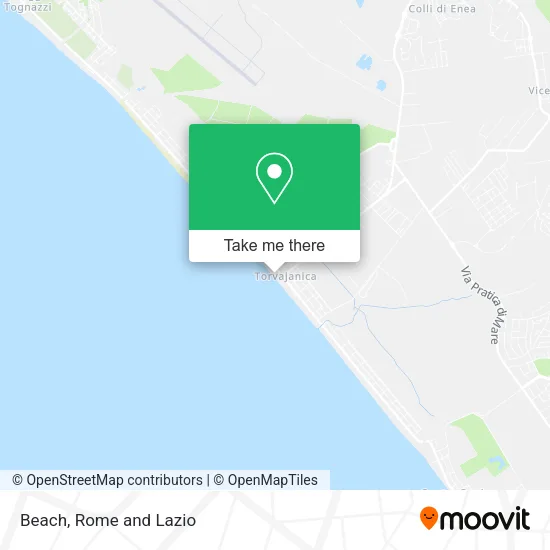 Beach map