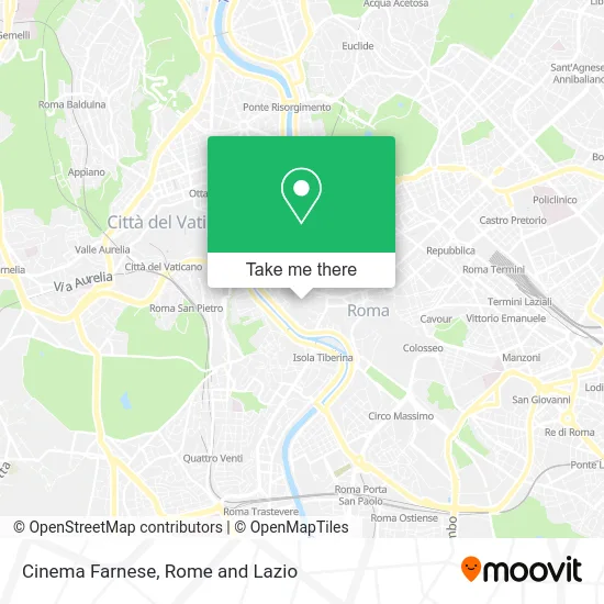 Farnese Cinema map