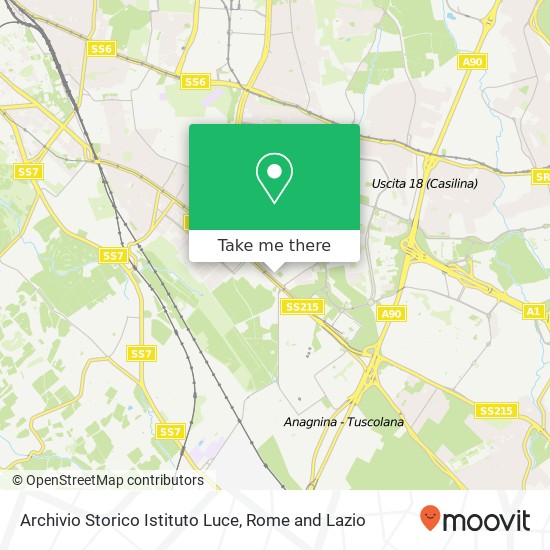 Archivio Storico Istituto Luce map