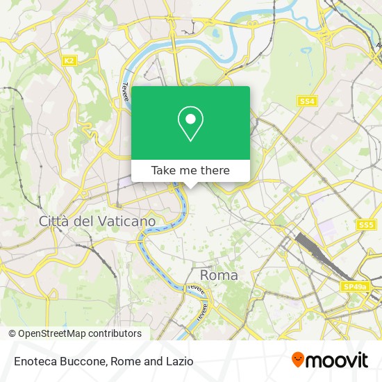 Enoteca Buccone map