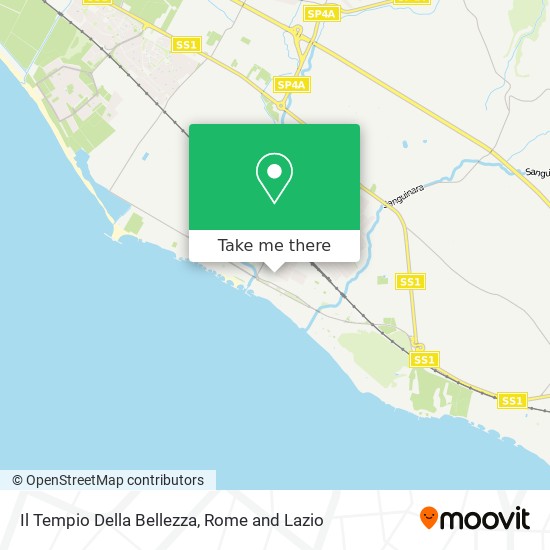 Il Tempio Della Bellezza map