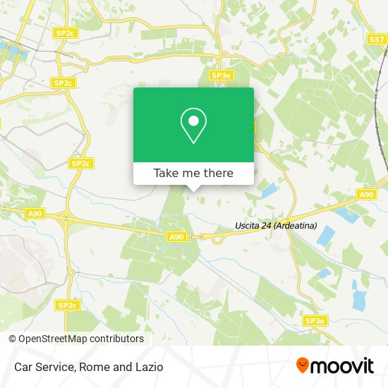 Car Service map