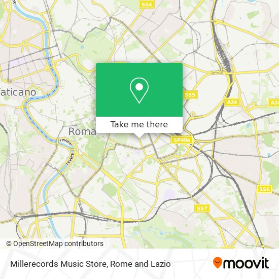 Millerecords Music Store map