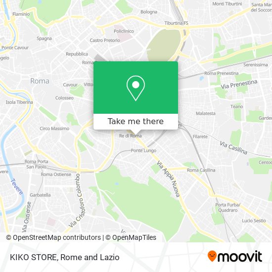 KIKO STORE map