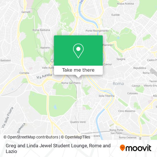 Greg and Linda Jewel Student Lounge map